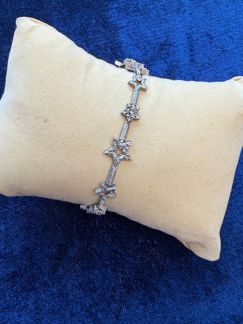 925 Sterling Silver Stars Chain Bracelet